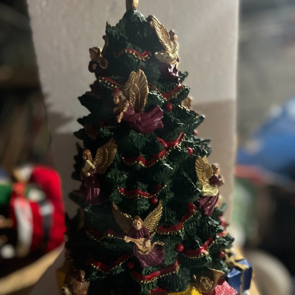 Holly Tree Ceramic  Christmas Tree